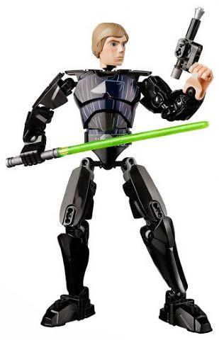LEGO Set-Luke Skywalker-Star Wars / Buildable Figures / Star Wars Episode 4/5/6-75110-4-Creative Brick Builders